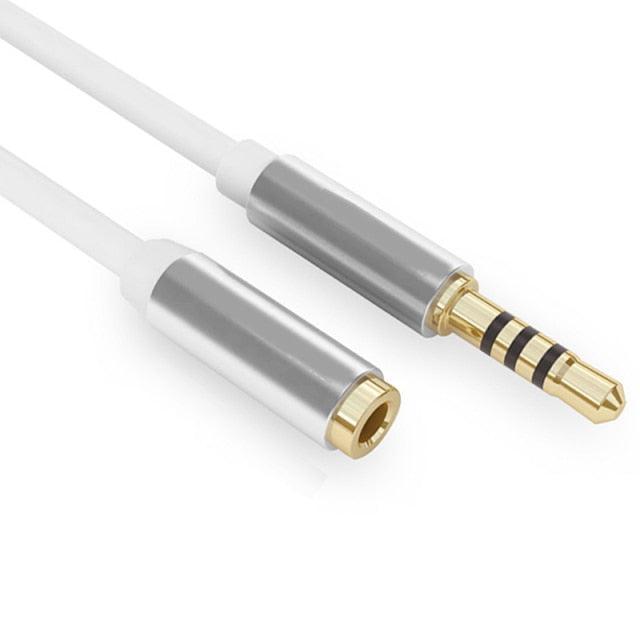 Premium 3.5mm 1m/2m/3-m AUX Headphone Cable Jack For Car Speaker Mobile Phone Headphones - STEVVEX Cable - 220, 3.5mm audio extension cable, audio cable, audio video cable, aux cable, cable for car, cable for mobile, cable for phone, cable for speaker, cables, earphones speaker, extension cable jack, speaker set, video cable - Stevvex.com