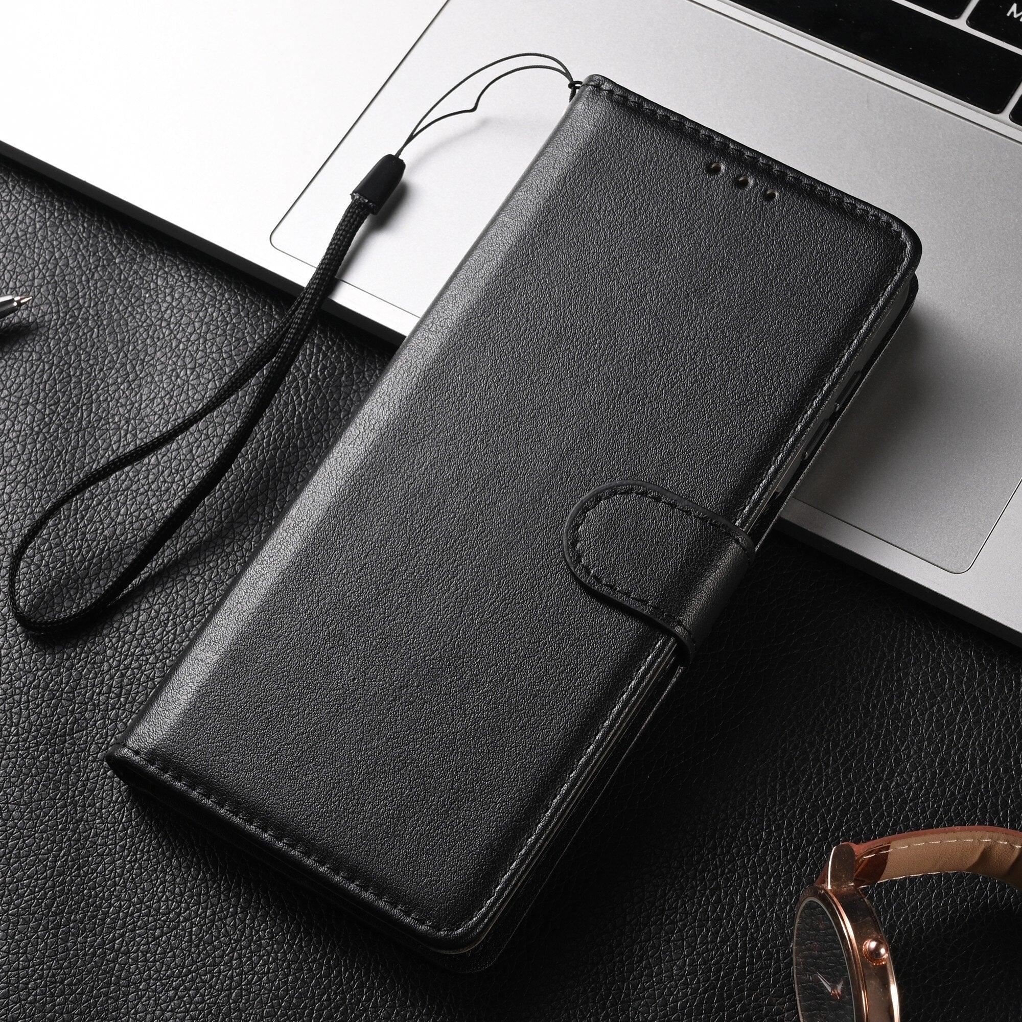 Premium PU /  Leather Case Magnetic Closure Protective Flip Wallet Case Cover Leather Case for Xiaomi Redmi Note 11S 10 10S 9 9S 9T 8T 8 7 6 5 5A Pro Max 4X 9A 8A 7A 6A POCO X3 NFC Flip Wallet