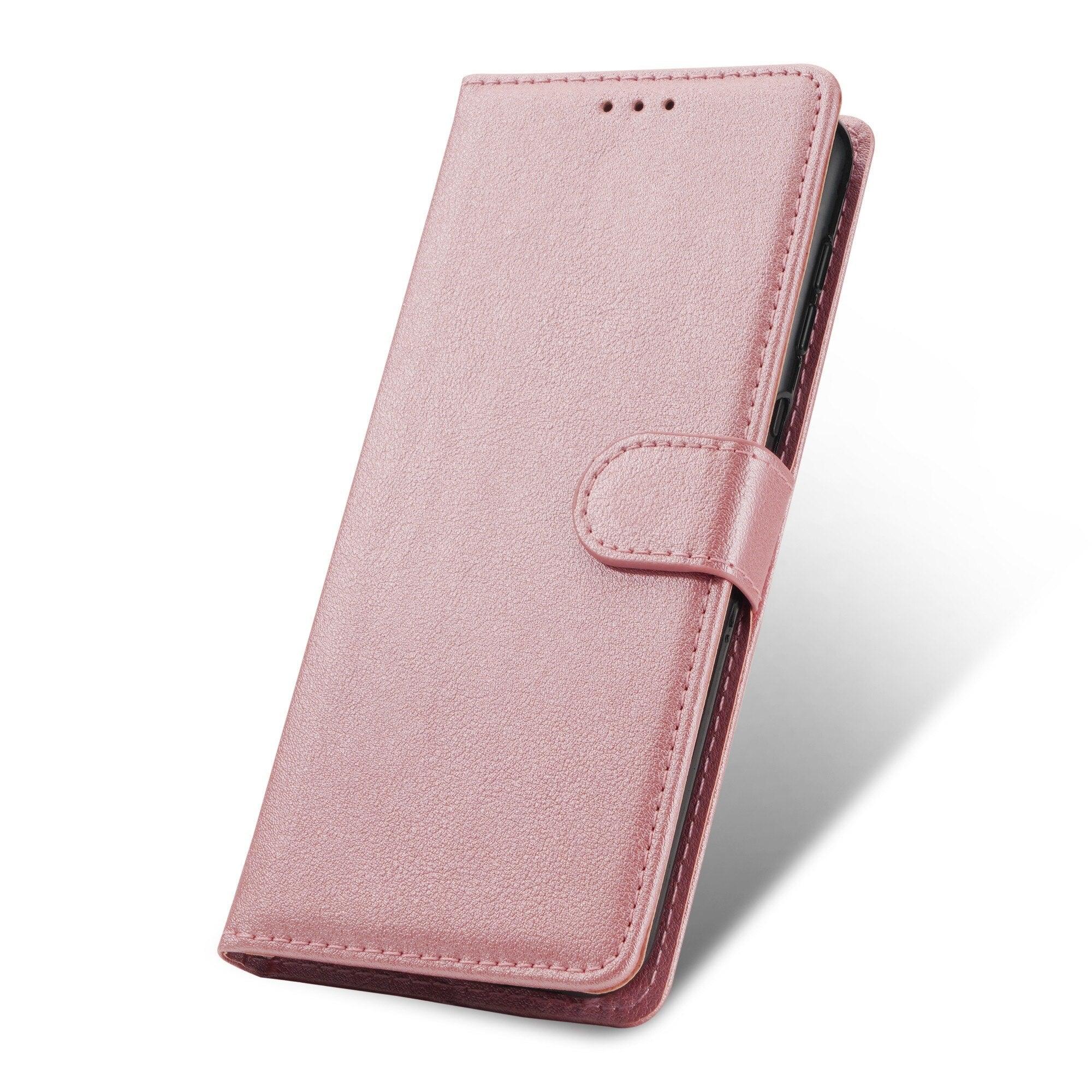 Premium PU /  Leather Case Magnetic Closure Protective Flip Wallet Case Cover Leather Case for Xiaomi Redmi Note 11S 10 10S 9 9S 9T 8T 8 7 6 5 5A Pro Max 4X 9A 8A 7A 6A POCO X3 NFC Flip Wallet