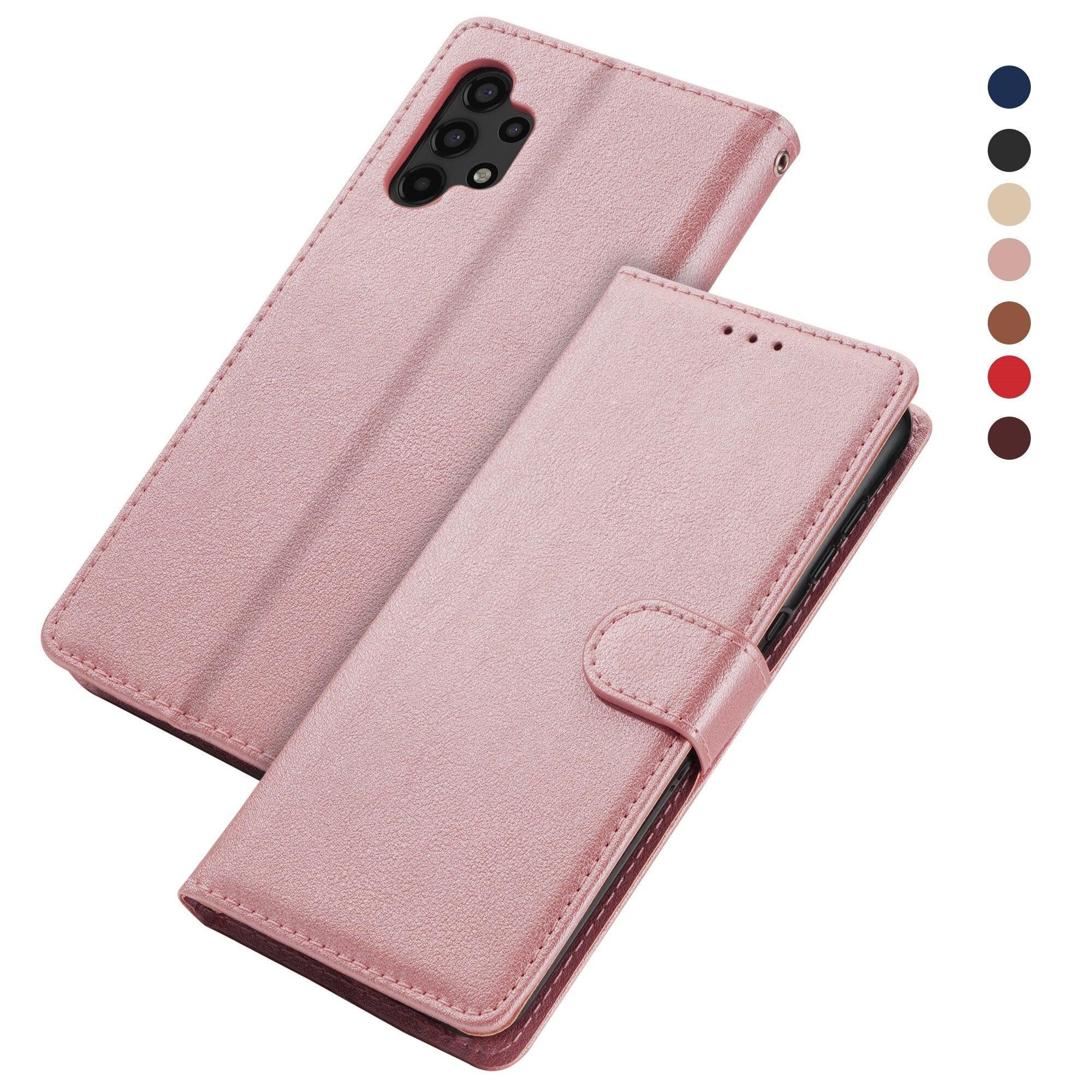 Premium PU /  Leather Case Magnetic Closure Protective Flip Wallet Case Cover Leather Case for Xiaomi Redmi Note 11S 10 10S 9 9S 9T 8T 8 7 6 5 5A Pro Max 4X 9A 8A 7A 6A POCO X3 NFC Flip Wallet