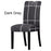 Printed Chair Cover Economical and Practical Stretch Seat Cover Slipcovers Big Elastic Washable Dining Chairs Beach Chairs Removable Washable Short Parsons Kitchen Chair Covers Protector for Dining Room Hote