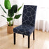 Printed Chair Cover Spandex Stretch Durable Soft Seat Chair Covers Slipcovers for Kitchen Dining Room Wedding Banquet Hotel  Chair Covers for Dining Room Stretch Spandex Removable Washable Anti-dust Seat Slipcover  Protector for Hotel Office Ceremony