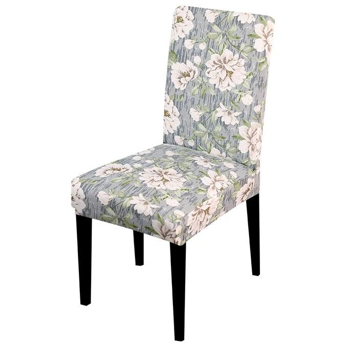 Printed Chair Cover Spandex Stretch Slipcovers Elastic Chair Covers Dining Banquet Home Hotel Weddings Christmas Seat Protector Super Fit Slipcover Stretch Removable Washable Soft Spandex Fabric For Home Hotel Dining Room Ceremony Banquet Wedding Party