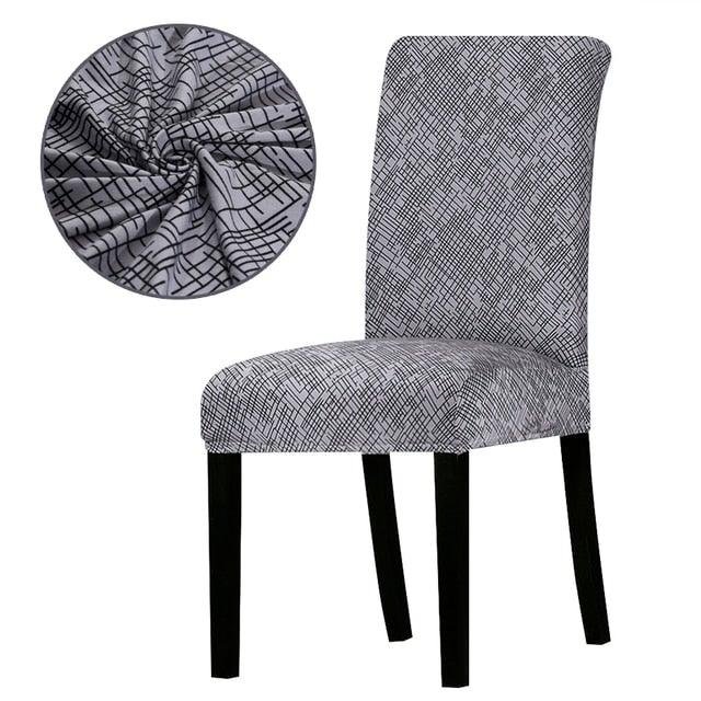 Printed Chair Cover Washable Removable Big Elastic Seat Arm Covers Slipcovers Stretch For Banquet Hotel Printed Dining Chair Slipcovers, Removable Washable Soft Spandex Stretch Chair Covers Banquet Chair