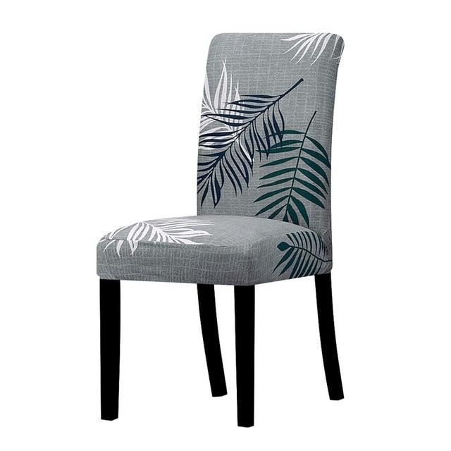 Printed Chair Cover Washable Removable Big Elastic Seat Arm Covers Slipcovers Stretch For Banquet Hotel Printed Dining Chair Slipcovers, Removable Washable Soft Spandex Stretch Chair Covers Banquet Chair