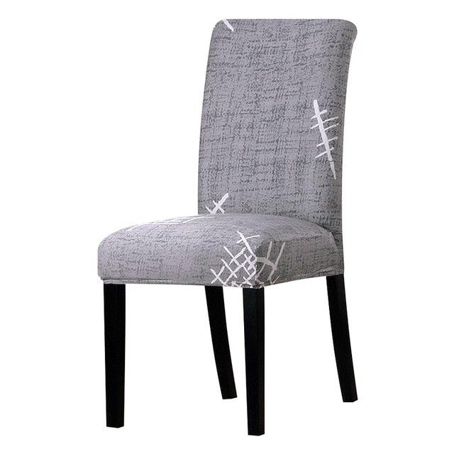 Printed Chair Cover Washable Removable Big Elastic Seat Arm Covers Slipcovers Stretch For Banquet Hotel Printed Dining Chair Slipcovers, Removable Washable Soft Spandex Stretch Chair Covers Banquet Chair