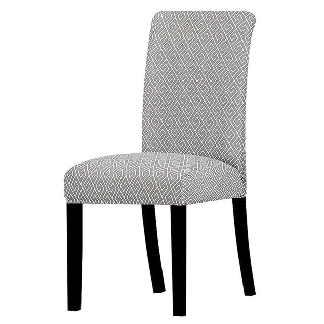 Printed Chair Cover Washable Removable Big Elastic Seat Arm Covers Slipcovers Stretch For Banquet Hotel Printed Dining Chair Slipcovers, Removable Washable Soft Spandex Stretch Chair Covers Banquet Chair