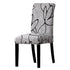 Printed Chair Cover Washable Removable Big Elastic Seat Arm Covers Slipcovers Stretch For Banquet Hotel Printed Dining Chair Slipcovers, Removable Washable Soft Spandex Stretch Chair Covers Banquet Chair