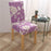 Printed Modern Chair Cover Spandex Stretch Elastic Chair Covers Seat Cover For Dining Room Hotel Wedding Banquet Cover Printed Stretchable Parson Chair Covers for Dining Room Pattern Stretch Dining Chair Slipcover Washable Removable for Kitchen