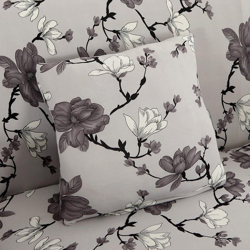 Modern Floral Pillow Cover Matching Sofa Pillowcases Decorative Cushion Covers For Couch Sofa Home Office Throw Pillow Covers Modern Pretty White Floral Hand Couch Sofa Decorative Pillow Cases Cushion Home Decor 2 pieces 45*45cm