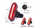 Rechargeable LED USB Mountain Bike Tail Light Taillight Safety Warning Bicycle Rear Light Bicycle Lamp Red High Intensity Rear LED Accessories Fits On Any Road Bikes Helmets