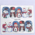 New Christmas Water Decal Nail Art Nail sticker New Year Slider Tattoo Full Cover Santa Claus Snowman Designs Xmas Decals 3D Wave Design Decoration for Women Girls Tape Nail Art Stickers Decal Decoration  Nail Art Accessories Decoration Decal