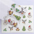 New Christmas Water Decal Nail Art Nail sticker New Year Slider Tattoo Full Cover Santa Claus Snowman Designs Xmas Decals 3D Wave Design Decoration for Women Girls Tape Nail Art Stickers Decal Decoration  Nail Art Accessories Decoration Decal