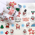 New Christmas Water Decal Nail Art Nail sticker New Year Slider Tattoo Full Cover Santa Claus Snowman Designs Xmas Decals 3D Wave Design Decoration for Women Girls Tape Nail Art Stickers Decal Decoration  Nail Art Accessories Decoration Decal