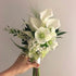 10Pcs High Quality Real Touch Calla Lily Artificial Flowers Bouquet For Wedding Bridal Home Kitchen Table Flower Decoration Home Decor