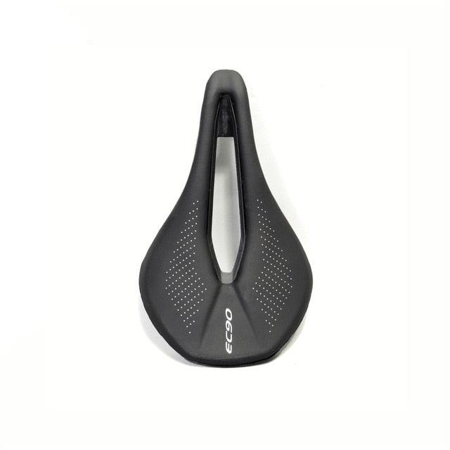 Road Bike Saddles PU Ultralight Breathable Comfortable Seat Cushion Bike Racing Saddle Superflow Road Bike Saddle High Performance And Comfortable Lightweight Sport Road Bike Seat