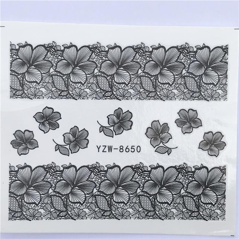 Designer Water Transfer Tips Nail Art Pink Rose Flower Sticker Decals Women Beauty Wedding Nails Love Nail Art Decoration Pop Art Nail Stickers Sexy Girl Designs Comics Water Transfer Decals Manicure DIY Lips Nail Art Decorations Slider Nail Art Stickers