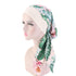 Fashion Printed Flowers Soft Beanie Turban Hat Inner Hijabs Cap Muslim Head Scarf Turban Bonnet Ladies Wrap Under Hijab Caps For Women