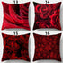 Valentines Day Red Heart And Flowers Pillow Cover Decorative Cushion Case Home Decor Sofa Couch Bedroom Car Flower Pillow Covers Love Pillow Covers Decorative Linen Square Throw Pillow Covers Couple Cushion Cases Home Decor for Sofa Bedroom Car  45x45cm