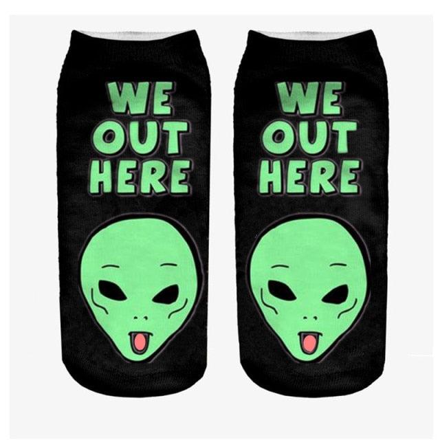 New Cartoon Cat Socks 3D Print Art Funny Socks Women Cute Low Cut Ankle Socks Made o Pure Cotton Short Socks Trending Fashion Short Ankle Socks For Men And Women