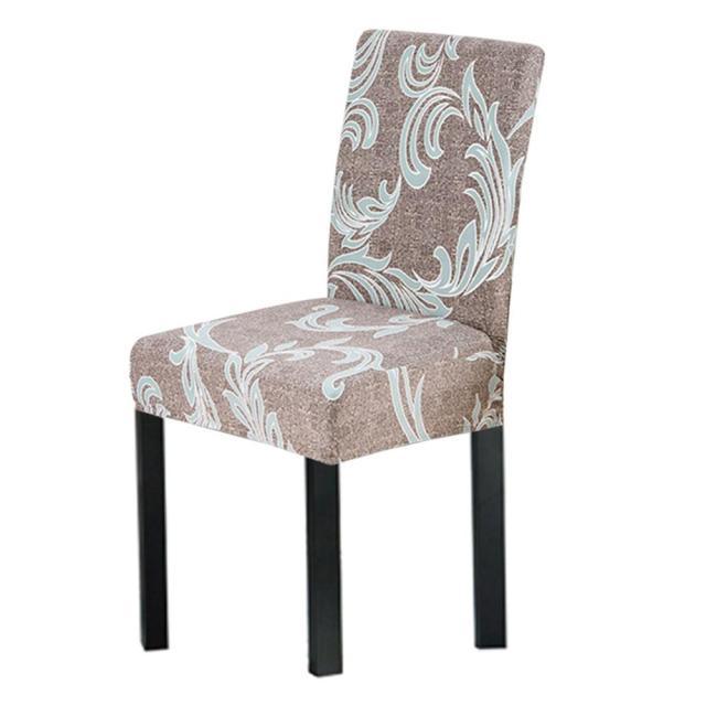 Washable Anti-dust Seat Slipcover Chair Cover Stretch Spandex Chair Covers Elastic Multifunctional Dining Furniture Seat Cover Home Decor For Dining Room  Washable Spandex Kitchen Chair Covers for Dining Room Christmas Decoration