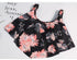 Women High Waist Bikini Plus Size Swimwear Summer Swimsuit Beach Bathing Suit Ruffle Bikini  Floral Printed Ruffle High Waist Bikini Set Women's Tummy Control Bathing Suit Swimsuit Flounce Peplum