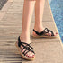 Woman Shoes Braided Rope With Traditional Casual Style And Simple Creativity Fashion Sandals Comfortable Summer Sandal With Arch Support Waterproof Comfy Sandals For Travel Beach