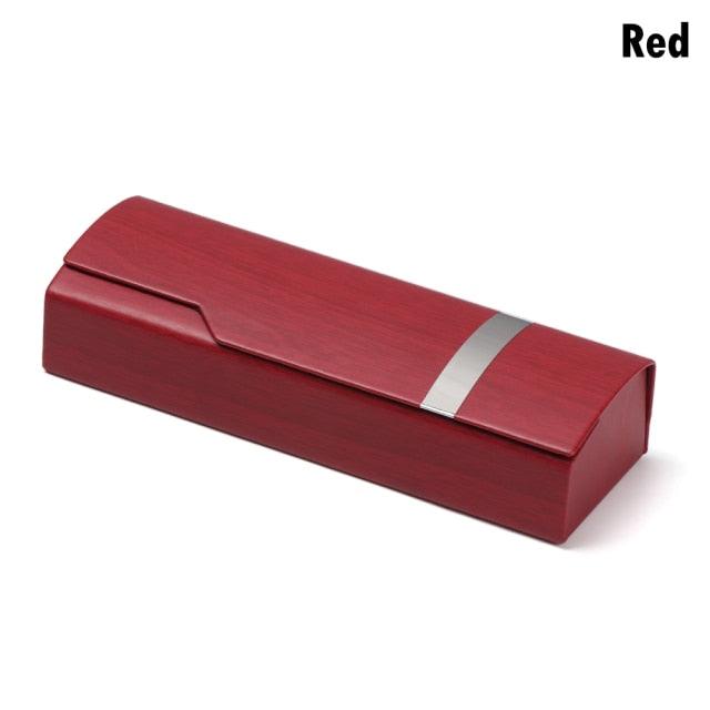 New 1PC Unisex Portable Glasses Box Fashion Rectangle Reading Eyeglasses Sunglasses Protective Case Hard Shell Eyeglasses Case Unisex Glasses Holder Clamshell Case Portable Spectacles Reading Glasses