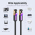 Black Gold Ethernet Cable Cat7 RJ45 Lan Cable SSTP Network Internet Fast LAN Wire Network Gold Plated Patch Cord Cable For PC Router Laptop Cable Ethernet - STEVVEX Cable - 220, Adapter cables, cable, cable connector, cable for computer, cable for PC, CAT7 Ethernet Cable, Cat7 RJ45 Lan Cable, Ethernet LAN Cable, Fast LAN Wire Network, Gold Ethernet Cable, Internet Cable, LAN Cable, LAN Connector PC, LAN Network, LAN Network Cable, Network Ethernet LAN Cable, Network LAN Cable - Stevvex.com