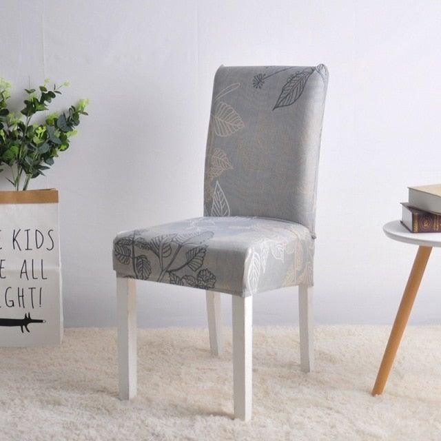 Covers for Dining Room Seat Protector Stretch Removable Printed Chair Cover Elastic Seat Chair Covers Removable And Washable Stretch Banquet Hotel Dining Room Washable Furniture Chair for Kids Pets Home Ceremony Banquet Wedding Party