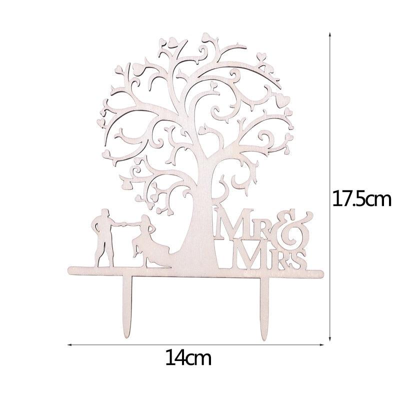 1Pcs Hollow Letter Love Just Married Mr & Mrs Cake Topper Mr and Mrs Cake Toppers Wooden Wedding Cake Topper Party Cake Decoration Mr And Mrs Cake Topper Bride and Groom Wooden Wedding Cake Topper For Wedding Party Supplies