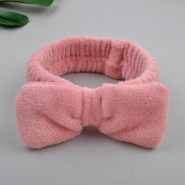 Coral Fleece Soft Headband Cross Top Knot Hairband Elastic Hair Band For Women Girls Wash Face Turban Headwear Gorgeous Hair Accessories For Women