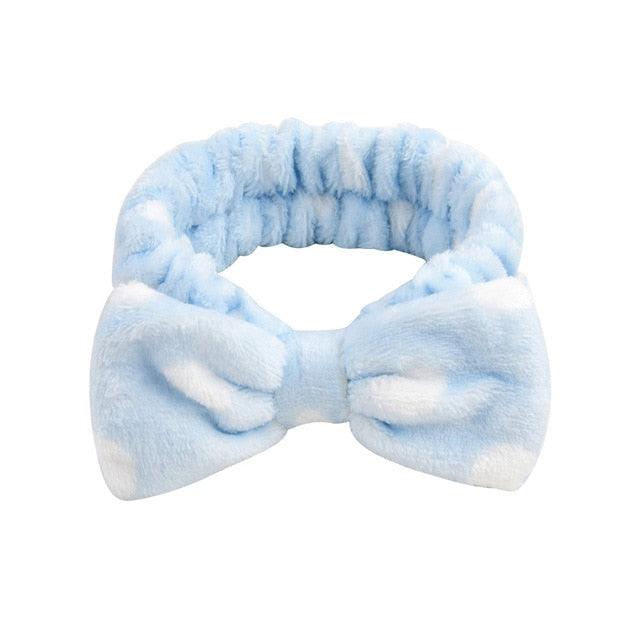 Coral Fleece Soft Headband Cross Top Knot Hairband Elastic Hair Band For Women Girls Wash Face Turban Headwear Gorgeous Hair Accessories For Women