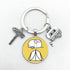 New Cute Camper Wagon Camper Gift Keyring Trailer Jewelry Trailer Keychain Adventure Awaits Trailer Key Chain Forest Scene Camping Voyage Keychains  I Love Camping Keychain Trailer Keychain Vacation Travel Memorial Gift