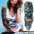 Large Tattoo Sleeve Arm Waterproof Temporary Sticker Tiger Fox For Arm Luxury Colorful Design - STEVVEX Beauty - 103, 3D Tattoo, Animal Tattoo, Arm Tattoo, Beauty, Big Tattoo, Black Tattoos, Body Tattoo, Colorful Tattoo, Fashion Tattoo, Flower Tattoo, Girls Tattoo, Large Tattoo, Leg Tattoo, Lion Tattoo, Lotus Tattoo, Luxury Tattoo, Stylish Tattoo, Tattoo, Waterproof Tattoo, Women Tattoo, Womens Tattoo - Stevvex.com