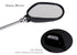 1 Pair Bicycle Rear View Mirror Bike Cycling Wide Range Back Sight Reflector Angle Adjustable Left Right Mirrors Reflective Cycling Wide Angle 360D Rotation Mirror For Mountain Road Cycling Bicycle Electric Bike Mobility Scooter