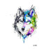 Temporary Animal Head Wolf Design Waterproof Body Sticker Fashion Tattoo For Womens Mens - STEVVEX Beauty - 103, 3D Tattoo, Animal Tattoo, Arm Tattoo, Beauty, Black Tattoos, Body Tattoo, Boys Tattoo, Colorful Tattoo, Leg Tattoo, Luxury Tattoo, Men Tattoo, Mens Tattoo, Modern Tattoo, Small Tattoo, Stylish Tattoo, Tattoo, Waterproof Tattoo, Wolf Tattoo, Women Tattoo, Womens Tattoo - Stevvex.com