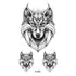 Temporary Animal Head Wolf Design Waterproof Body Sticker Fashion Tattoo For Womens Mens - STEVVEX Beauty - 103, 3D Tattoo, Animal Tattoo, Arm Tattoo, Beauty, Black Tattoos, Body Tattoo, Boys Tattoo, Colorful Tattoo, Leg Tattoo, Luxury Tattoo, Men Tattoo, Mens Tattoo, Modern Tattoo, Small Tattoo, Stylish Tattoo, Tattoo, Waterproof Tattoo, Wolf Tattoo, Women Tattoo, Womens Tattoo - Stevvex.com