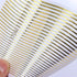 Gold 3D Nail Sticker Curve Stripe Lines Nails Stickers Gradient Adhesive Striping Tape Nail Foil Nail Art Stickers Decals Silver Strip Line Nail Decal Self-Adhesive 3D Wave Decal Decoration Metallic Curve Design Decoration for Women Girls