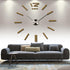 Wall Clock Watch Clocks 3D Frameless Wall Clock Large Stickers Wall Decoration for Living Room Bedroom 3D Acrylic Mirror Stickers Living Room Quartz Needle Europe