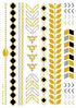 Luxury Metallic Temporary Tattoo Gold Silver Flower Sticker Long Lasting Gold Design For Womens - STEVVEX Beauty - 103, 3D Tattoo, Arm Tattoo, Beauty, Big Flowers Tattoo, Big Tattoo, Body Tattoo, Colorful Tattoo, Crystal Tattoo, Fashion Tattoo, Girls Tattoo, Glitter Tattoo, Gold Tattoo, Leg Tattoo, Luxury Tattoo, Stylish Tattoo, Tattoo, Waterproof Tattoo, Wedding Tattoo, Women Tattoo, Womens Tattoo - Stevvex.com