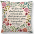 Newest Floral Quotes Decorative Pillow Covers Fresh Flowers Garland Inspirational Words Decorative Cotton Linen Throw Pillow Cushion Covers And Gifts For Women Daughter Mum Best Friend Birthday Home Decorations