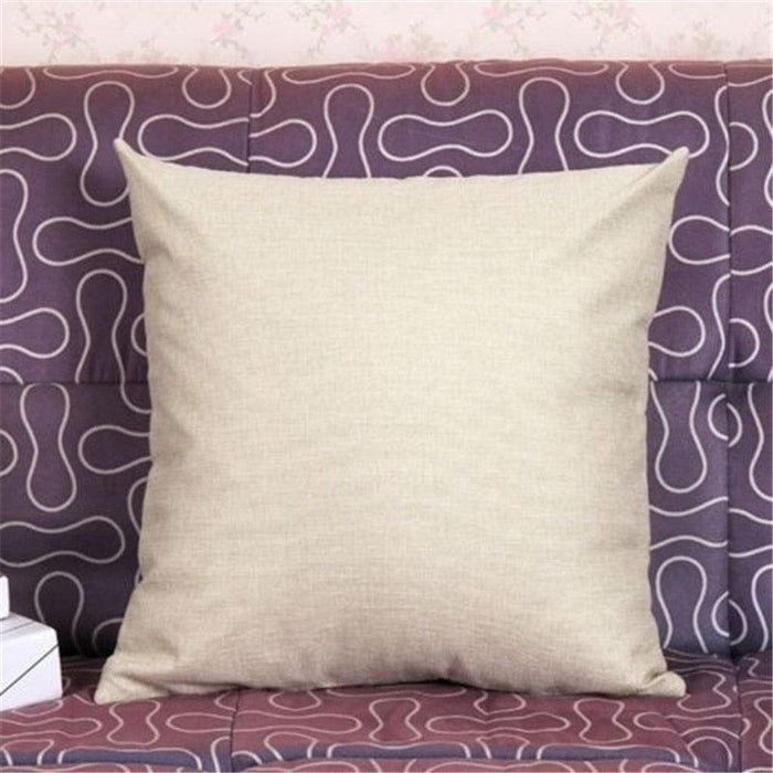 Cute Pet Dog Printed Cushion Cover Linen Pillow Cover Decorative Throw Pillow Cover For Sofa Chair Home