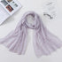 Long Soft Cotton Lightweight Crinkle Hijab Scarf Elegant Headscarf Head Wrap Islamic Head Wraps Hijab For Women 70*175cm