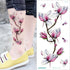 Waterproof Red Flowers Tattoo Multi-Colored Temporary Sticker Flower Lotus Tattoo Elegant Big Design For Womens - STEVVEX Beauty - 103, 3D Tattoo, Arm Tattoo, Beauty, Big Flowers Tattoo, Big Tattoo, Body Tattoo, Colorful Tattoo, Fashion Tattoo, Flower Tattoo, Girls Tattoo, Large Tattoo, Leg Tattoo, Luxury Tattoo, Red Flower Tattoo, Stylish Tattoo, Tattoo, Waterproof Tattoo, Women Tattoo, Womens Tattoo - Stevvex.com