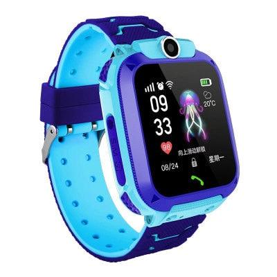 Childrens Smart Watch Kids Phone Watch Smartwatch For Boys Girls With Sim Card Photo Waterproof Smartwatches With Tracker HD Touch Screen For Kids Games Alarm Clock Camera Digital Wrist Watch Smartwatch Christmas Birthday Gifts