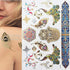 Body Tattoo Art Painting Stickers Glitter Gold Silver Temporary Waterproof Nontoxic Long Lasting Tattoos - STEVVEX Beauty - 103, Beauty, Body Tattoo, Fashion Tattoo, Gold Tattoo, Luxury Tattoo, Mens Tattoo, Silver Tattoo, Stylish Tattoo, Tattoo, Waterproof Tattoo, Womens Tattoo - Stevvex.com