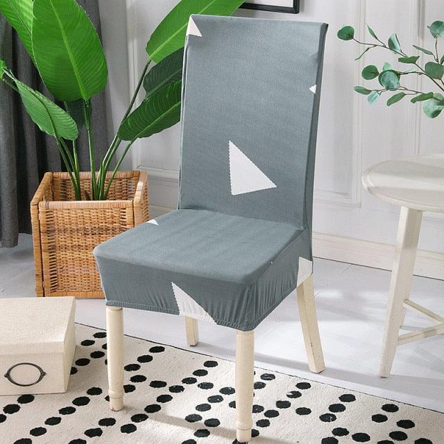 Spandex Dining Chair Cover With Back Elastic Universal Kitchen Living Room Stretch Slipcover Chair Covers Protector Seat Case  Chair Cover Seat Protector Super Fit Slipcover Stretch Removable Washable Soft Spandex Fabric for Home