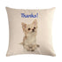 Pet Dog Elegant Design Linen Cotton Throw Pillow Covers Dog Pattern Cotton Throw Pillow Covers Car Sofa Cushion Cover Pillowcases Couch Cushion Cover Home Sofa Bed Decorative Pillows - STEVVEX Decor - 54, Decoration Linen Pillow Case, Decorative Cushion Cases, Decorative Pillow Case, Decorative Pillow Cover, Decorative Pillowcase for sofa, Decorative Throw Pillow, dog cushion cover, Dog Decor, Dog Pillow Cases, Pet Pillow Case, Pillow Case, Pillow Cover, Throw Pillow Covers - Stevvex.com