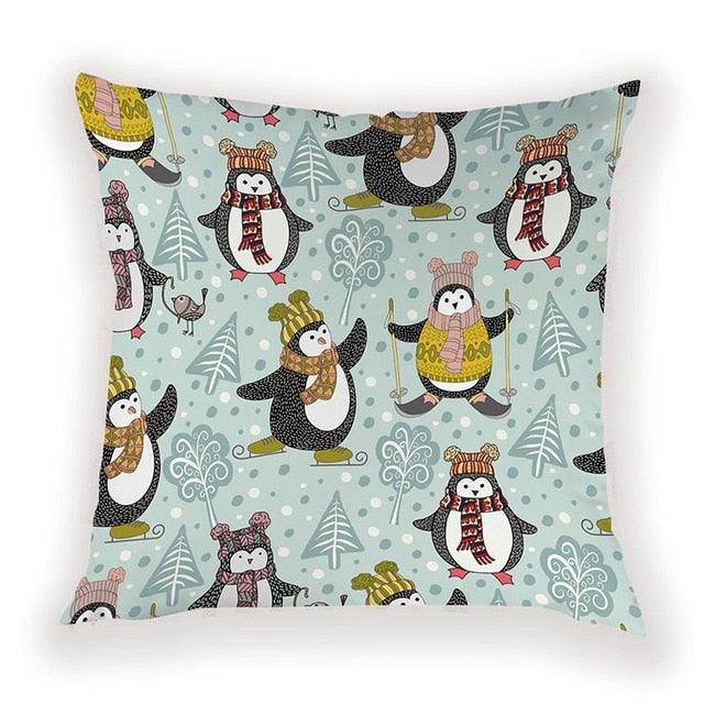 New Year Christmas Decorations Pillows Cover Christmas Décor for Home Christmas Tree Snowflake Snowman Reindeer Home Decor Throw Pillow Case Cushion Cover Santa Merry Christmas Gift Xmas 45x45cm - STEVVEX Decor - 54, American Luxury cushions, Animal Pillowcase, Animals Cushion Covers, christmas decor, Christmas Decoration Covers, Christmas Gifts, Cushion, Cushion Cover, Decorative Pillow Case, home decor, Home Design, Pillow, Pillow Case, Pillow covers, Santa Claus Cushion Covers - Stevvex.com